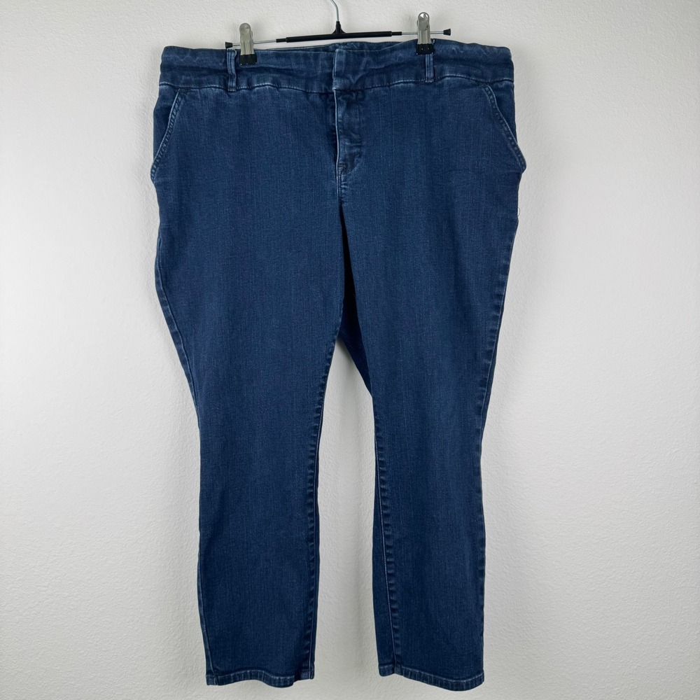 Torrid Premium Pants Women 18R Blue Excellent Casual Business Casual Stretch